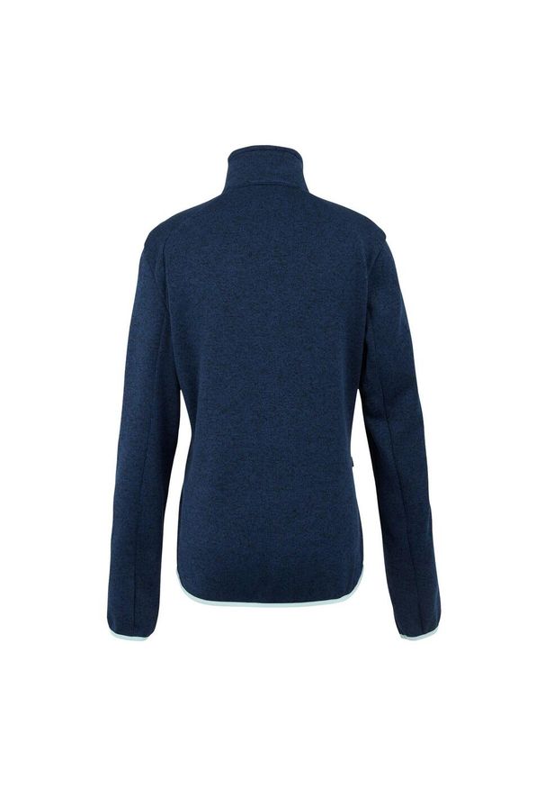 Regatta - Bluza Polarowa Damska Pełen Suwak Newhill II. Kolor: niebieski. Materiał: polar. Sezon: zima. Styl: sportowy. Sport: turystyka piesza