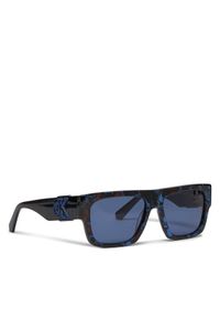 Calvin Klein Jeans Okulary przeciwsłoneczne CKJ23654S Granatowy. Kolor: niebieski #1