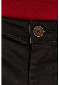 PRODUKT by Jack & Jones - Produkt by Jack & Jones - Spodnie. Kolor: czarny. Materiał: tkanina, bawełna, elastan. Wzór: gładki #4