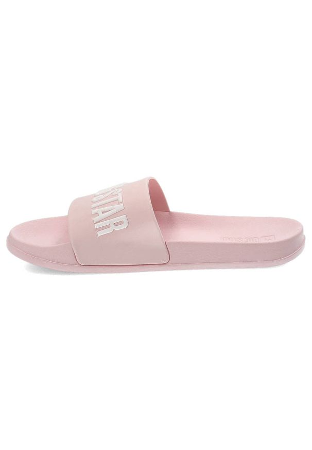 Big-Star - Różowe Klapki Big Star Damskie Buty Na Lato. Okazja: na plażę. Kolor: różowy. Sezon: lato