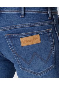 Wrangler - WRANGLER TEXAS SLIM MĘSKIE SPODNIE JEANSOWE JEANSY COOL SHADE W12SYLZ88 112330697 #4