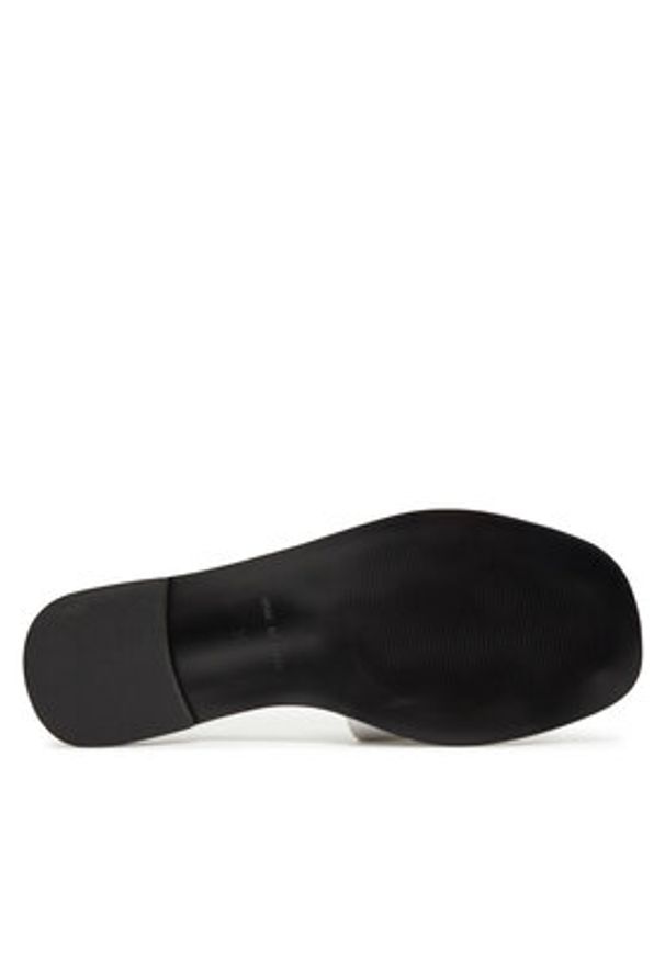 Max Mara Klapki 2516521019600 Biały. Kolor: biały. Materiał: materiał