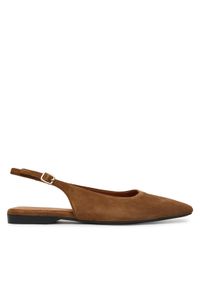 Vagabond Shoemakers Baleriny Delia 5907-240-89 Brązowy. Kolor: brązowy. Materiał: zamsz, skóra #1