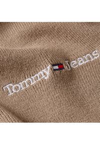 Tommy Jeans Szalik Tjm Sport Scarf AM0AM11703 Brązowy. Kolor: brązowy. Materiał: bawełna. Styl: sportowy