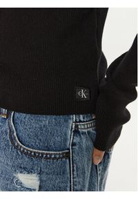 Calvin Klein Jeans Kardigan J20J224239 Czarny Regular Fit. Kolor: czarny. Materiał: syntetyk