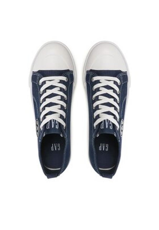 GAP - Gap Trampki Houston Dnm GAL001F5TMELYBGP Granatowy. Kolor: niebieski. Materiał: materiał