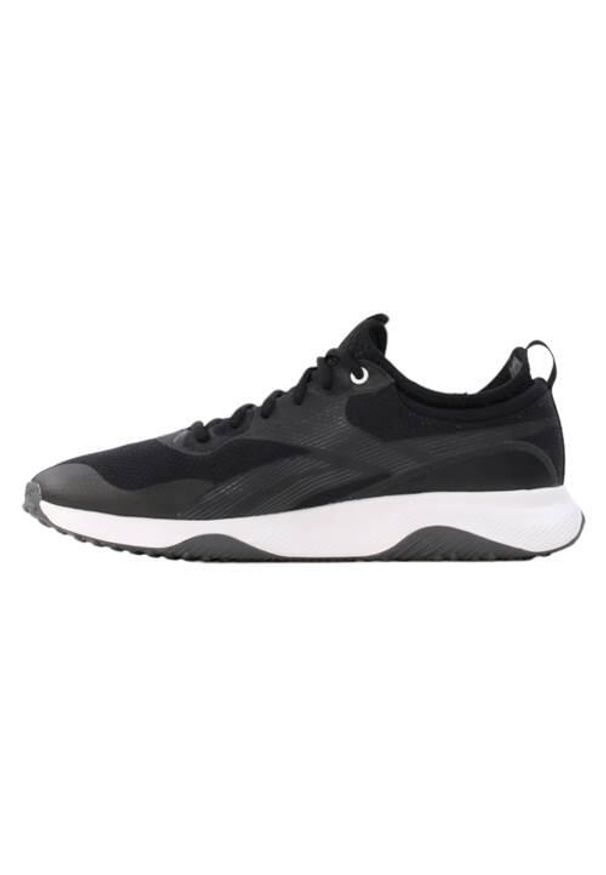 Buty do chodzenia męskie Reebok Hiit TR 20. Zapięcie: sznurówki. Kolor: czarny. Materiał: materiał, syntetyk. Szerokość cholewki: normalna. Sport: turystyka piesza