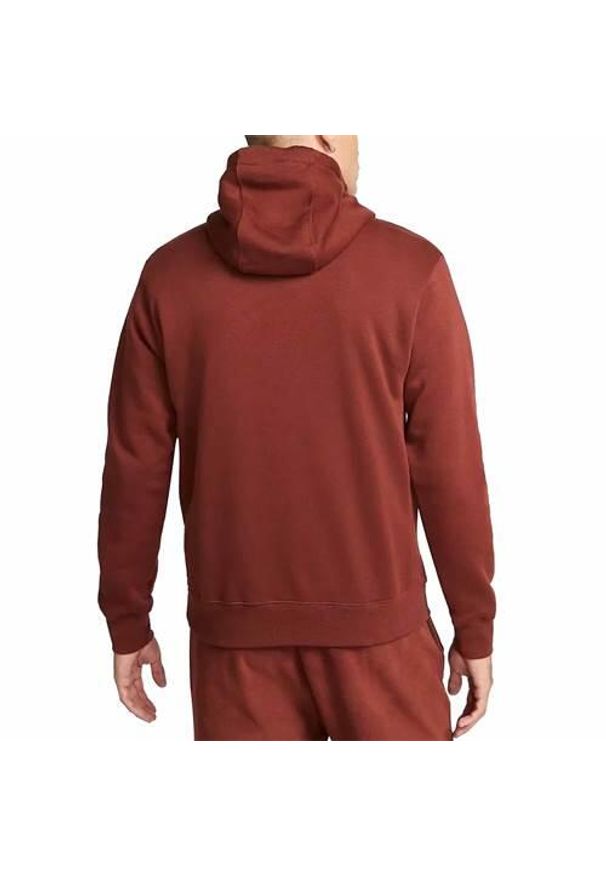 Bluza sportowa męska Nike Sportswear Club Fleece. Typ kołnierza: kaptur. Kolor: czerwony