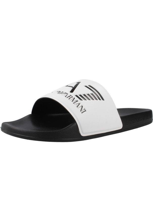 Sandały EA7 SCARPE BEACHWEAR Biały. Kolor: biały. Materiał: syntetyk, tkanina