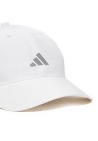 Adidas - adidas Czapka z daszkiem Running Essential Climacool 6 Panel JZ0507 Biały. Kolor: biały. Materiał: poliester #3