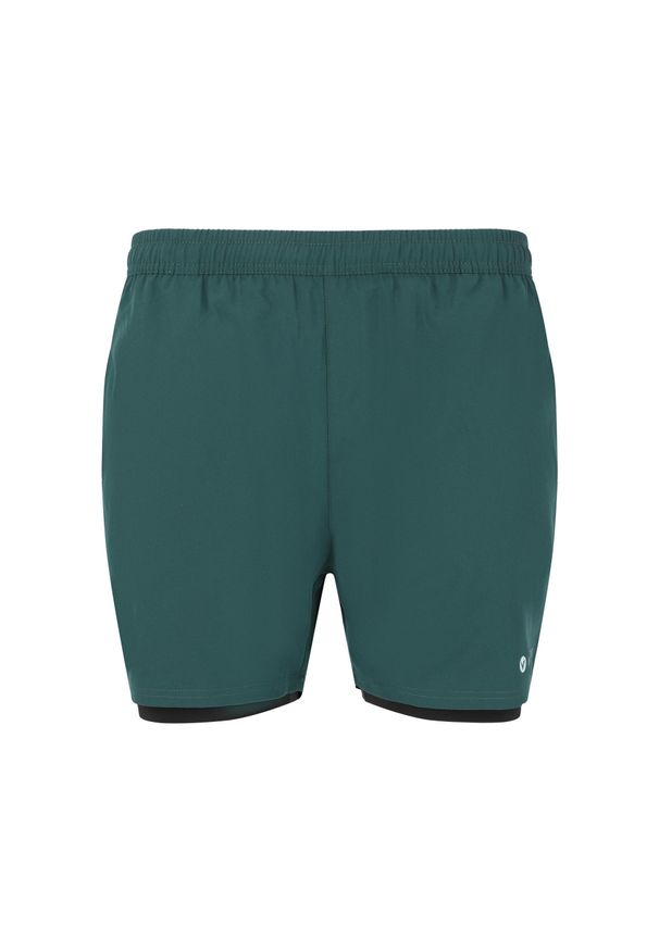 VIRTUS - Szorty 2 w 1 Virtus Zayne. Kolor: turkusowy, niebieski, wielokolorowy, zielony. Długość: krótkie. Sezon: lato