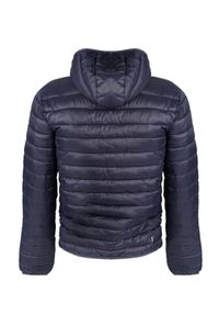Invicta Kurtka "Down Jacket" | 4431449 | Mężczyzna | Granatowy. Okazja: na co dzień. Typ kołnierza: kaptur. Kolor: niebieski. Materiał: poliamid. Wzór: aplikacja. Styl: casual #9