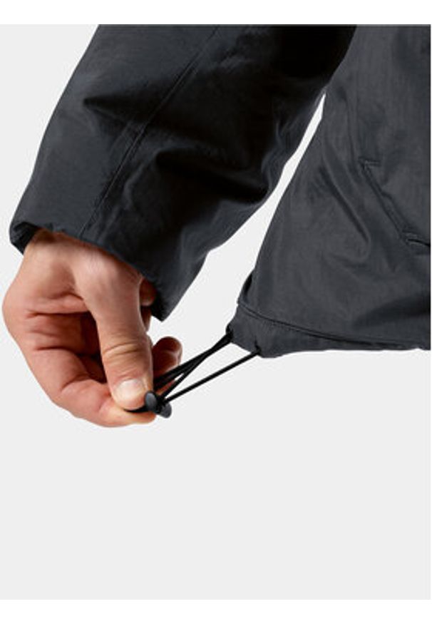 Jack Wolfskin Kurtka zimowa Textor Utility Jkt 1116101 Czarny Regular Fit. Kolor: czarny. Materiał: syntetyk. Sezon: zima