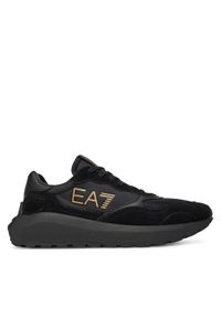 EA7 Emporio Armani Sneakersy X8X186 XK401 U106 Czarny. Kolor: czarny. Materiał: materiał