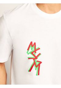 MSGM T-Shirt 2940MM70 207598 Biały Regular Fit. Kolor: biały #2