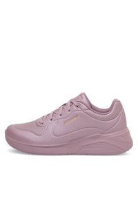 skechers - Skechers Sneakersy UNO LIGHT 8750063 DKMV Różowy. Kolor: różowy. Materiał: skóra #4