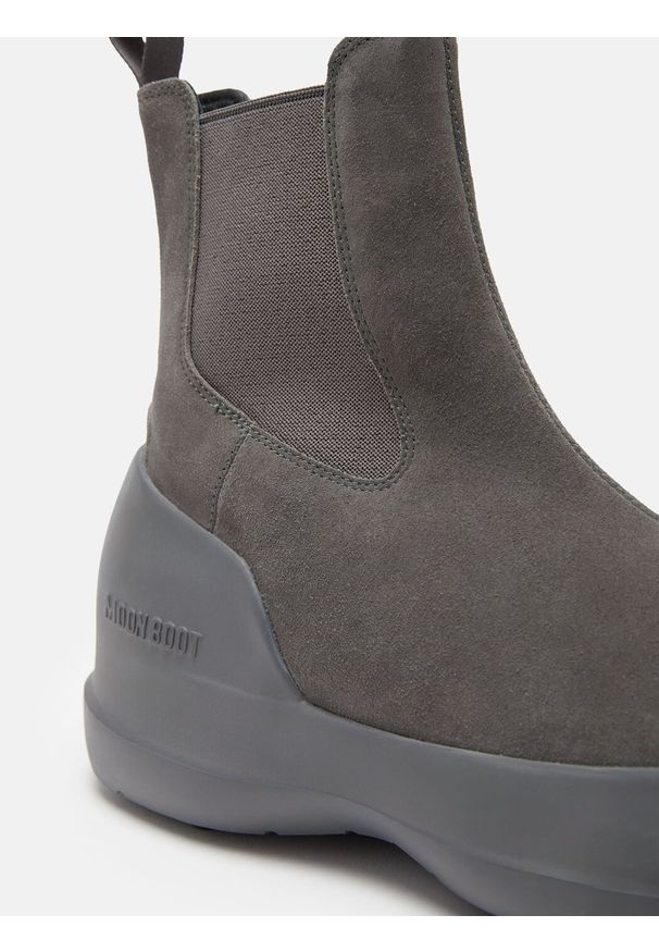 Moon Boot LUNA CHELSEA SUE Sztyblety damskie. Kolor: szary