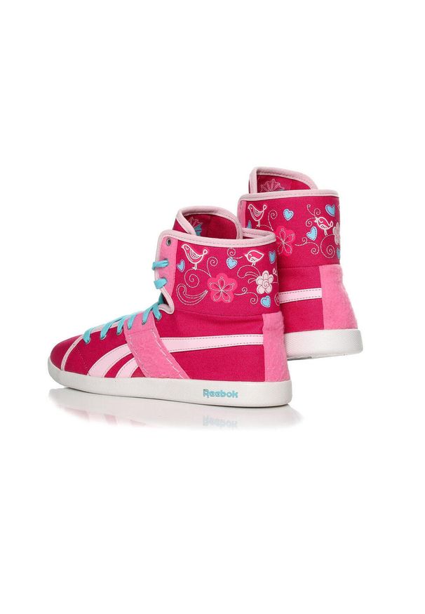 Buty damskie sportowe do chodzenia Reebok TOP DOWN CRAFT. Kolor: biały, różowy, wielokolorowy. Sport: turystyka piesza