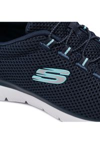 skechers - Skechers Sneakersy Quick Lapse 12985/NVLB Granatowy. Kolor: niebieski. Materiał: materiał #5
