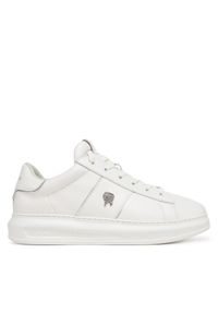 Karl Lagerfeld - KARL LAGERFELD Sneakersy KL52534A Biały. Kolor: biały. Materiał: skóra