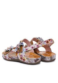 Laura Vita Sandały Liloo 06 Kolorowy. Materiał: skóra. Wzór: kolorowy #3