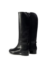 Geox Oficerki D Felicity A D04G1A 00043 C9999 Czarny. Kolor: czarny. Materiał: skóra #4