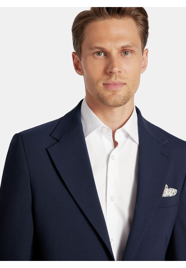 Pako Lorente - Marynarka garniturowa z wełną. Materiał: wełna. Wzór: gładki