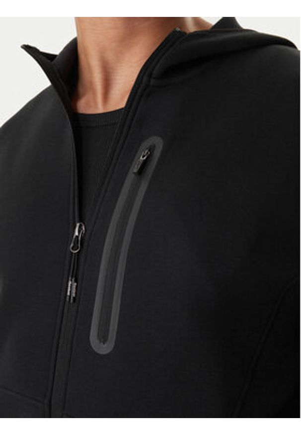 Reebok Bluza Anderson RK25544CCM Czarny Regular Fit. Kolor: czarny. Materiał: bawełna, syntetyk