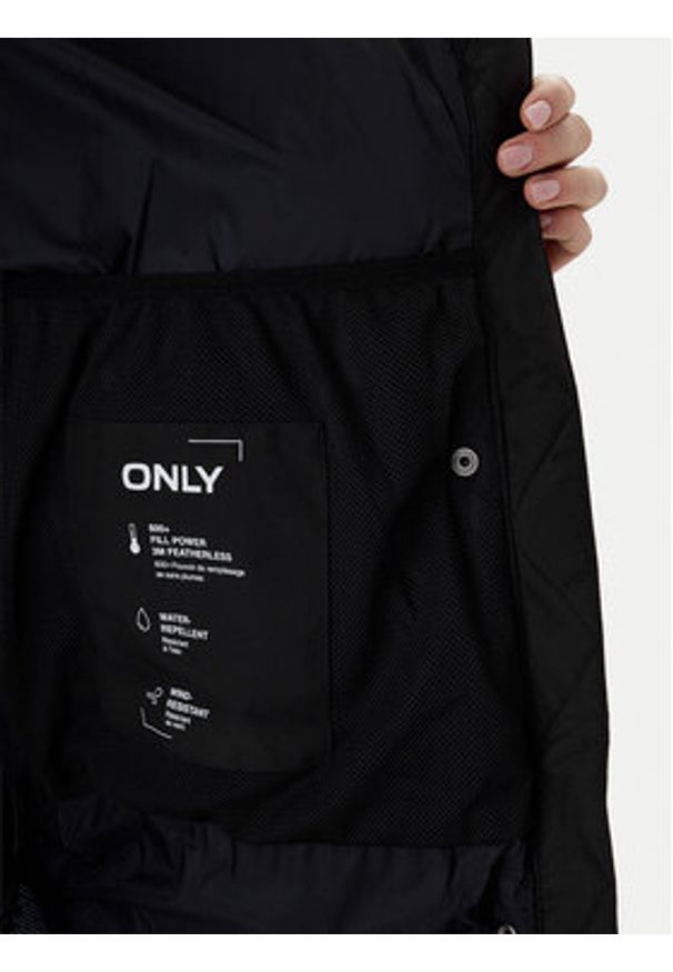 only - ONLY Kurtka zimowa Harper 15352036 Czarny Regular Fit. Kolor: czarny. Materiał: syntetyk. Sezon: zima
