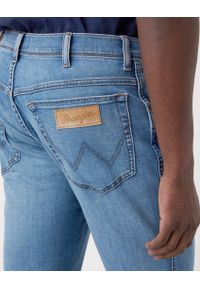 Wrangler - WRANGLER TEXAS SLIM MĘSKIE SPODNIE JEANSOWE THE STORY W12S7424J 112319197