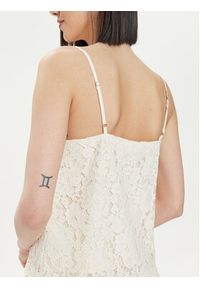 YAS Top Perla 26032812 Écru Regular Fit. Materiał: syntetyk #4