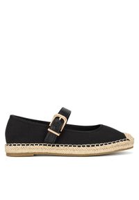 Jenny - JENNY Espadryle WSS21535-01 Czarny. Kolor: czarny. Materiał: materiał