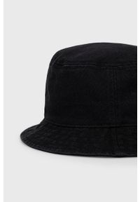 Quiksilver kapelusz bawełniany kolor czarny. Kolor: czarny. Materiał: bawełna #2