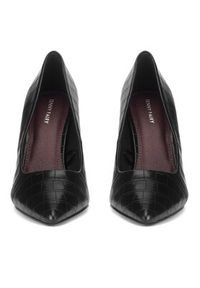 Jenny Fairy Szpilki WYL3616-2 Czarny. Kolor: czarny. Materiał: skóra. Obcas: na szpilce #4