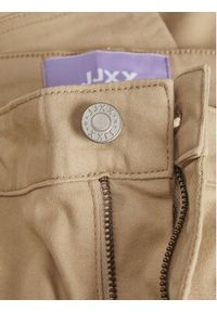 JJXX Spodnie materiałowe 12236946 Beżowy Regular Fit. Kolor: beżowy. Materiał: bawełna #3