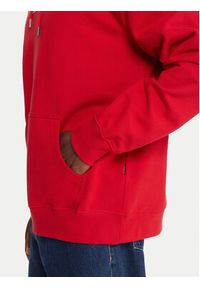 Quiksilver Bluza Dna EQYFT05121 Czerwony Oversize. Kolor: czerwony. Materiał: bawełna #3