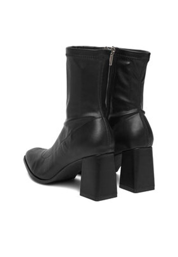 DeeZee Botki BZRB0804-4 Czarny. Kolor: czarny. Materiał: materiał