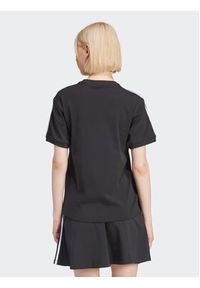 Adidas - adidas T-Shirt 3-Stripes IU2420 Czarny Regular Fit. Kolor: czarny. Materiał: bawełna #3