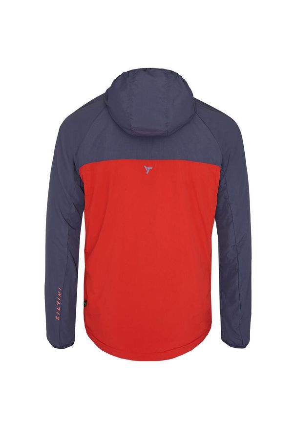 Silvini - Kurtka (z kapturem) męska SILVINI Men Jacket GRALBO. Typ kołnierza: kaptur. Kolor: czerwony, wielokolorowy. Materiał: softshell. Sport: turystyka piesza
