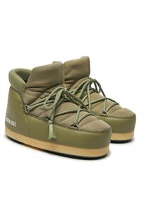 Moon Boot Śniegowce Evx Pumps Nylon 80D1470020 Khaki. Kolor: brązowy. Materiał: skóra