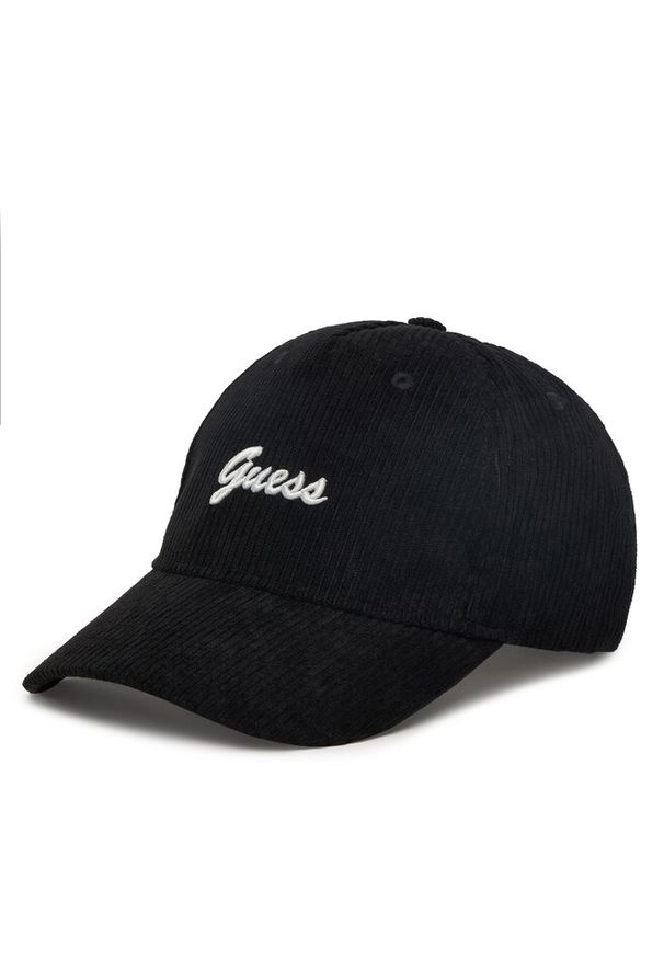 Czapka z daszkiem Guess. Kolor: czarny