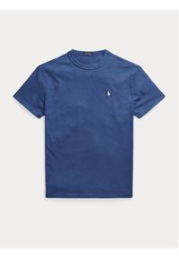 Polo Ralph Lauren T-Shirt 710916698001 Granatowy Regular Fit. Typ kołnierza: polo. Kolor: niebieski. Materiał: bawełna #3