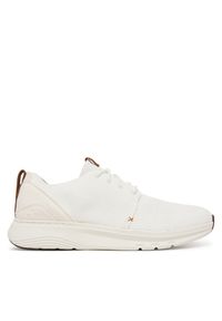 Sneakersy Clarks. Kolor: biały #1