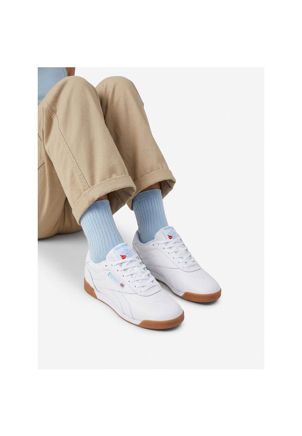 Sneakersy Reebok. Kolor: biały