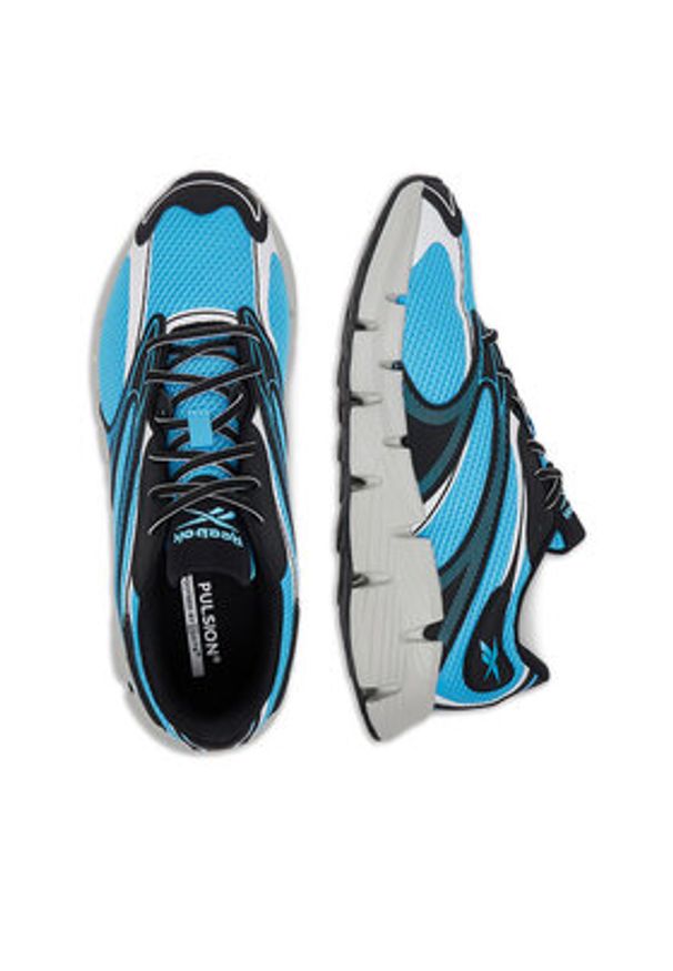 Reebok Buty do biegania EO-ZIG HYPNOTICA 100238014 Niebieski. Kolor: niebieski. Materiał: materiał