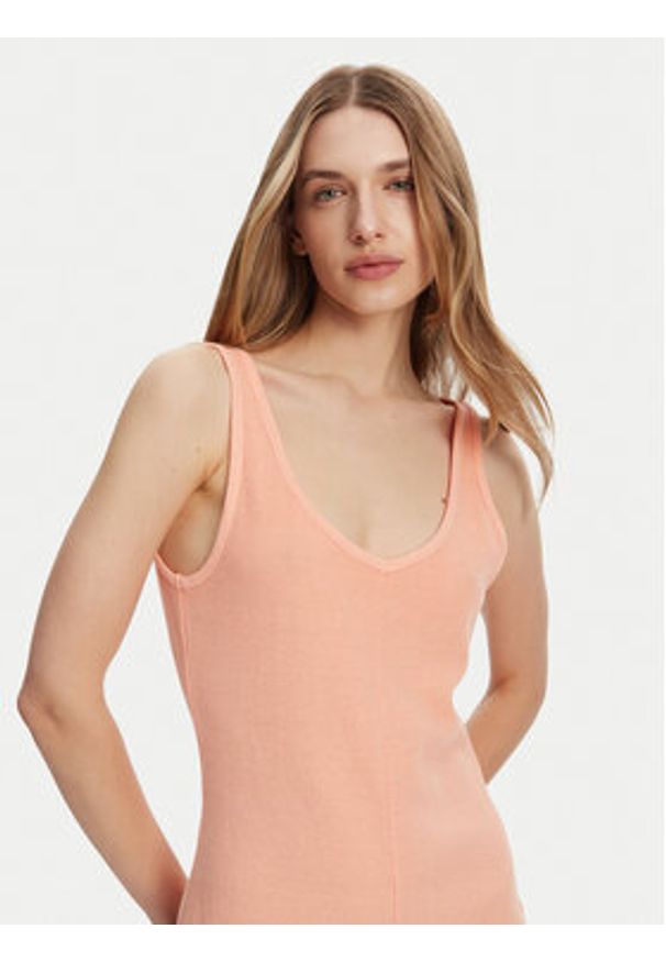 Billabong Kombinezon EBJX603002 Pomarańczowy Regular Fit. Kolor: pomarańczowy. Materiał: bawełna