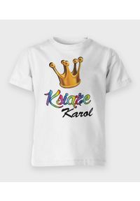 MegaKoszulki - Koszulka dziecięca Książę + Imię. Materiał: bawełna #1