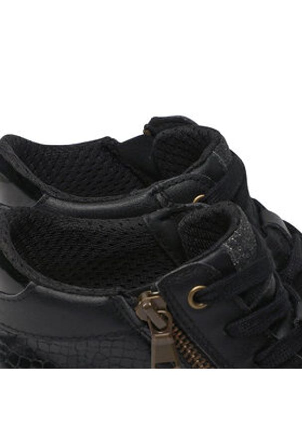 Geox Sneakersy D Blomiee B D166HB 00454 C9999 Czarny. Kolor: czarny. Materiał: skóra