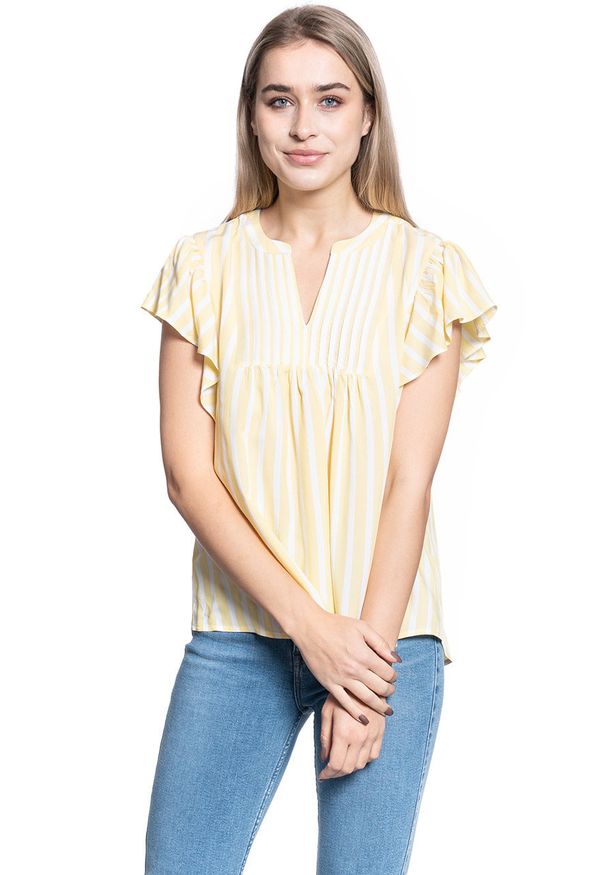 Mustang - BLUZKA DAMSKA MUSTANG Enza Stripe Blouse 1009468 11697