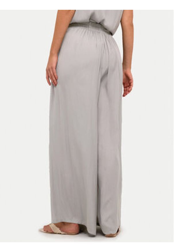 Kaffe Spodnie palazzo Allie 10508761 Szary Relaxed Fit. Kolor: szary. Materiał: syntetyk